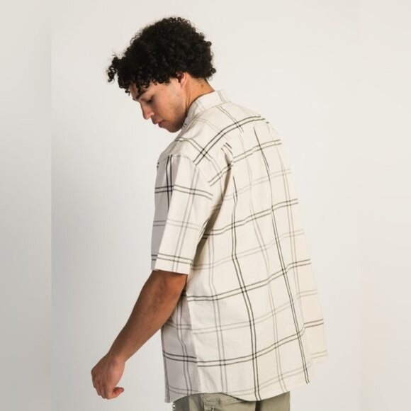 Carhartt Men's Loose Fit Midweight Short-Sleeve Plaid Shirt Size M - Picture 15 of 15